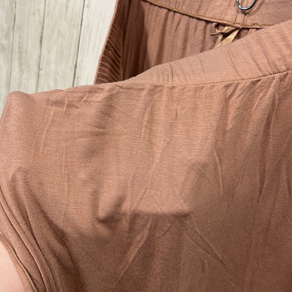 SKIMS Soft Lounge Sleep Pajama Pants Bottoms Rose Clay Size 3XL Drawstring - Picture 4 of 5